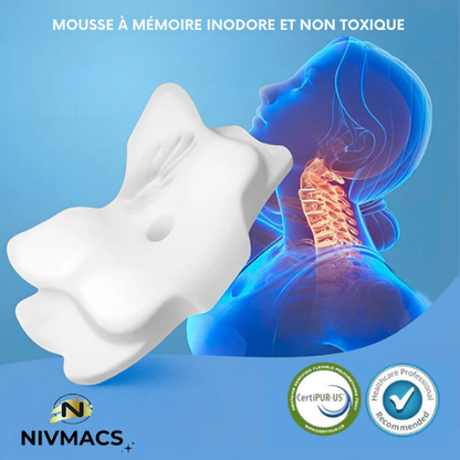 NivMacs™ - Oreiller Ergonomique Cervical